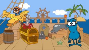 Чуча Веселкин - мультик интерактив. Развивающая игра для детей