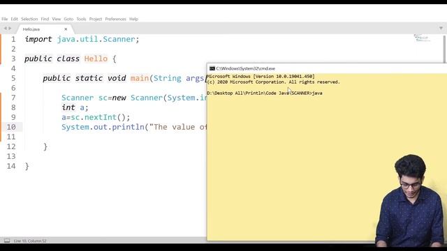 #3.12 How to take Input in Java | Scanner Class | Part 2 | Coding | Println