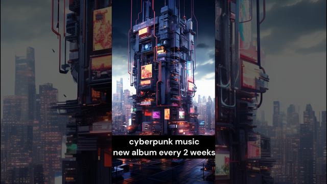 cyberpunk music/synthwave/darksynth/hellektro/terror EBM/hardcore/scifi Night City neon cityscape