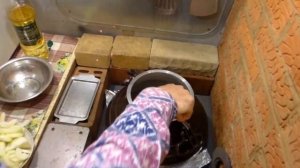 Плов в афганском казане из гуся