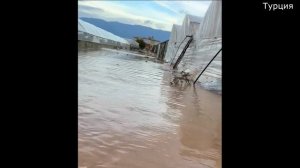 Наводнение в Анталии сегодня в Турции такого ливня не было на протяжении 50 лет, 12 декабря 2022