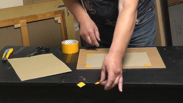 Мастерская художника Как приклеить грунтованный ватман