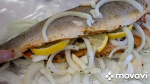 Рыба запеченная в фольге