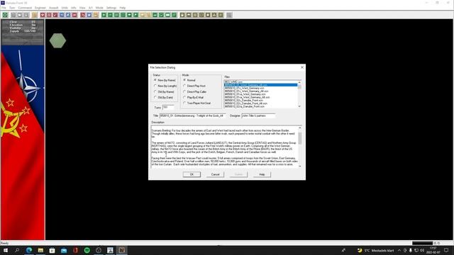 Wargame Design Studio Modern Campaigns Danube Front 85 Introduction