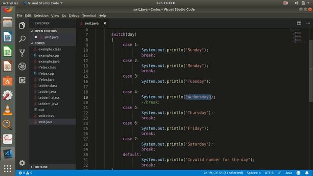 Switch-Case statement in Java Programming | Guaranteed Placement Course || English