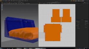 Marvelous Designer 8 - выкройка из UV координат, швы и скульптинг.