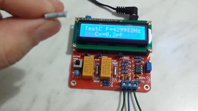 Измеритель емкости и индуктивности,конструктор. M8 DIY Transistor Tester Kit