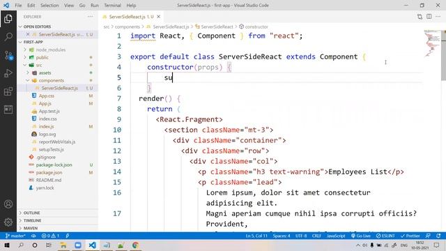 18 Data Fetch with an API In ReactJS with Axios смотреть онлайн