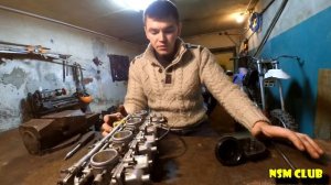 Эндуро из Иж планета Вакуумный карбюратор от ЯМАХИ!