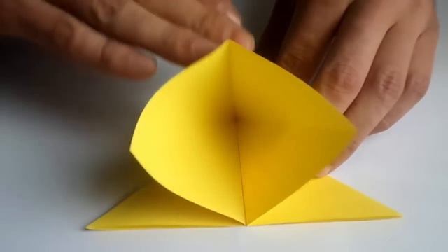 Оригами гном ходунок // Origami dwarf walking