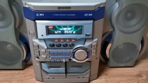 Sharp cd-bk260v 3 disc rotary changer