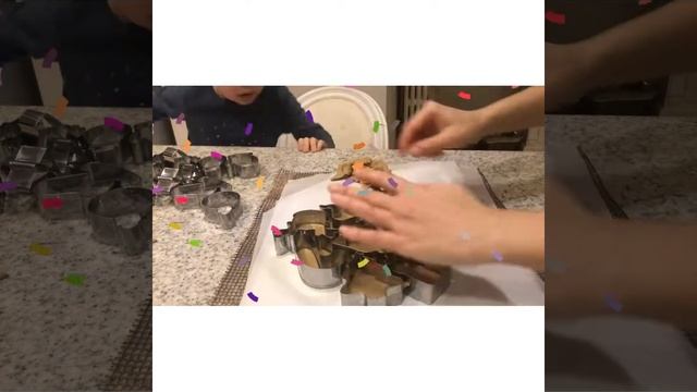Готовим рождественское, новогоднее печенье с детьми ! ??
