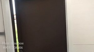 Гараж 6 на 8 под дерево из сэндвич-панелей.