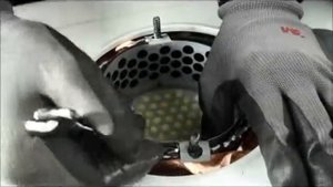Ремонт котла Kiturami TGB 30  Замена глушителя