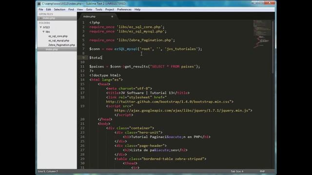 Tutorial Paginacion con PHP смотреть онлайн