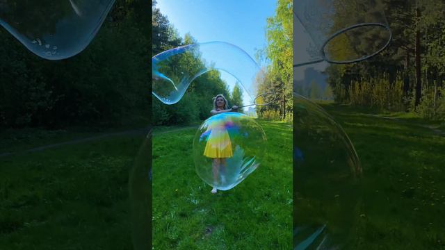 Шоу мыльных пузырей Оксаны Логро