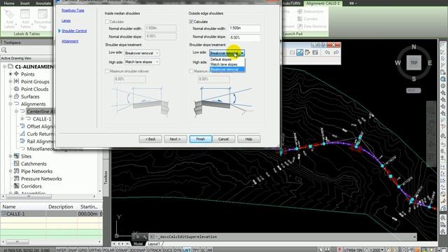 Tutoriales RG - AutoCAD Civil 3D 2014 - 30 - Modificar Alinemiento, Peralte смотреть онлайн