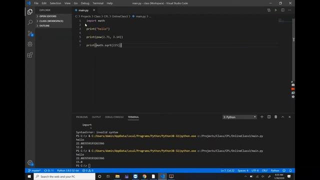 Intro to Python | Learn Python #1 | Coding with Dom смотреть онлайн