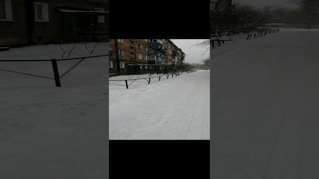 Наступила зима⛷️ в Апреле?