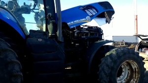 Установка топливного насоса на трактор NEW HOLLAND T8.390.