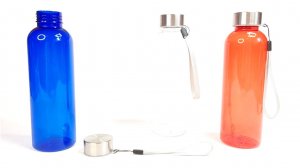 Бутылки для воды из переработанного пластика 40315