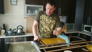 Производство вощины своими руками в домашних условиях. Часть 2. Прокатка гладких листов в матрице.