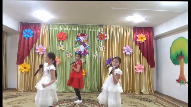 Поздравление с 8 марта 2022 г. МШЛ Байтерек. Школа-лицей Байтерек. смотреть онлайн