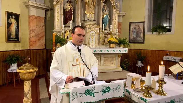 Sv.omša v piatok 20.11. - Výročie posviacky katedrálneho chrámu sv.Emeráma v Nitre смотреть онлайн