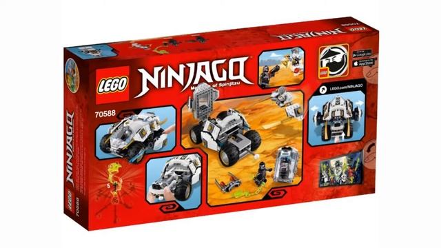ТОП 5 техники Зейна LEGO Ninjago смотреть онлайн