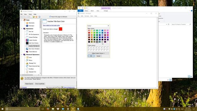 Change Theme - Windows 10 have WinAero Tweak Tool - Ubuntu have Unity Tweak Tool смотреть онлайн