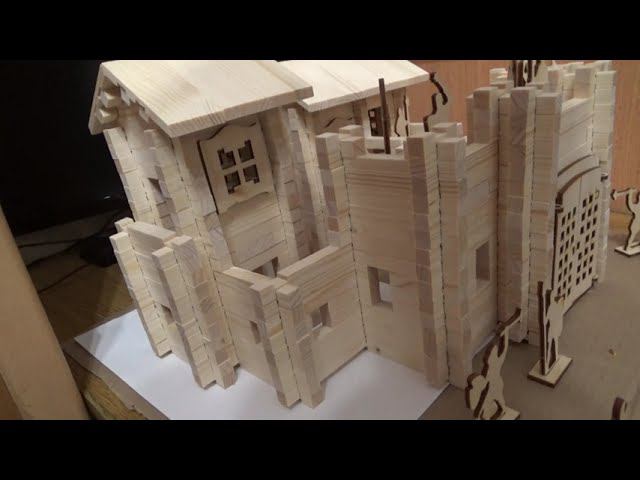 Art Manij VLOG Достроили #деревянный #замок