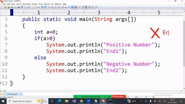 Core Java 1 May 2023