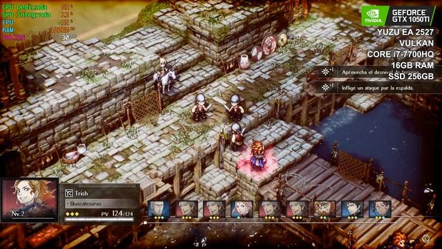 YUZU EA 2527 Triangle Strategy Gameplay 30fps PERFECT смотреть онлайн