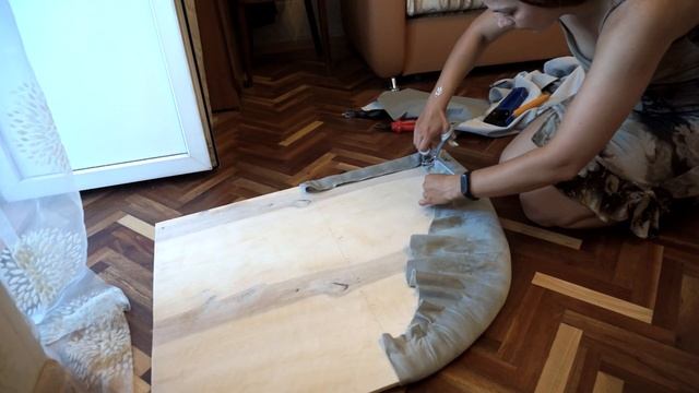 Делаем диван на балкон своими руками / DIY
