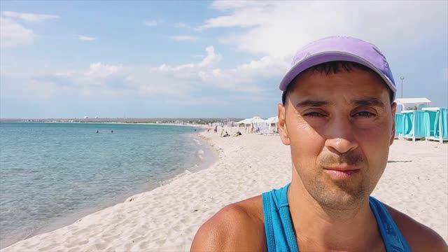 Песчаный пляж "БЕЛАЯ ЖЕМЧУЖИНА" ( Майами ) в Оленевке. Крым 2023.
