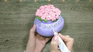 Шкатулка с розами. DIY.
