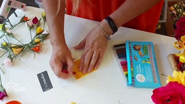 Букет на 1 сентября! Осенний букет из конфет! смотреть онлайн