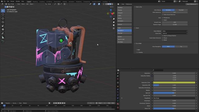 Курс Супер Blender. Настройки Blender