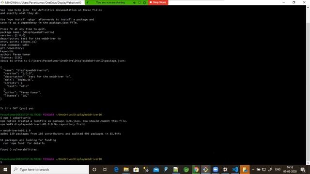 WebDriver IO introduction part1 смотреть онлайн