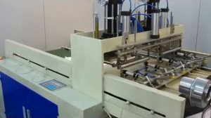 Двухручьевая автоматическая пакетоделательная машина для производства пакетов майка с горячим ножом