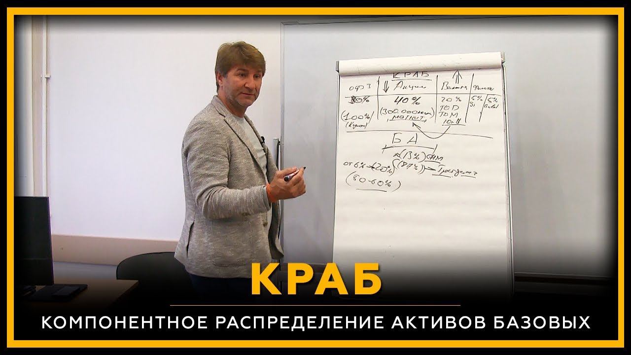 КРАБ - Компонентное Распределение Активов Базовых. Биржевая Магия. Сергей Змеев. 18+