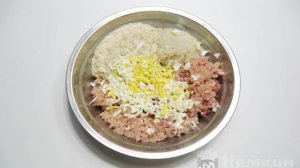 Котлеты с отварными яйцами и сыром