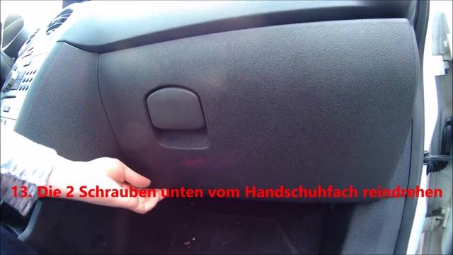 Corsa D Innenraumfilter wechseln | Anleitung | Pollen filter replacement tutorial | смотреть онлайн