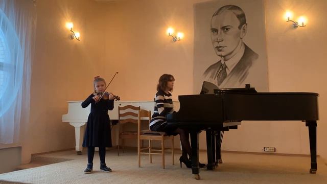 Процко Анна 1 класс. И. Лысенко Колыбельная