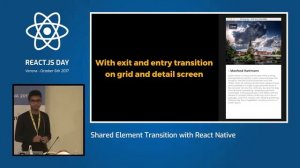 Narendra Shetty - Shared Element Transition with React Native - ReactJS Day 2017