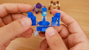 LEGO brick robot transformers tutorial - Pteranodon - BigFoot