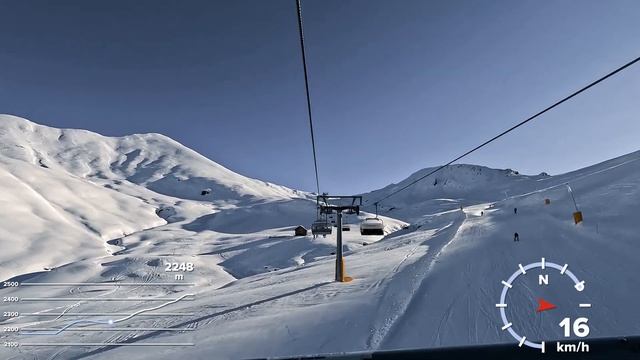 4-CLD/B Orsa Maggiore | Alba di Canazei | Val di Fassa | GoPro Timelapse 2K with GPS Data смотреть онлайн