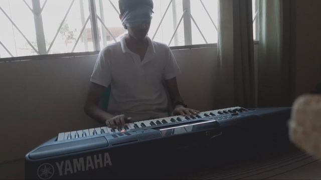 Blindfold Challenge | Memories | Maroon 5 | Yamaha psr e 463 | Music Furious смотреть онлайн