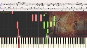 Вальc - Бостон (Джаз вариация) (Ноты и Видеоурок для фортепиано) (piano cover)