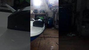 Электро-лебёдка для якоря на лодку...